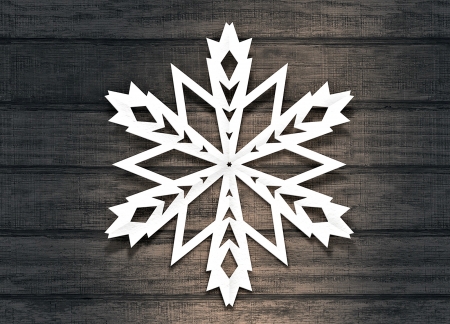 Merry Christmas! - wood, christmas, black, grey, white, snowflake, craciun, texture, paper