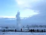 Strokkur Geyser at Geysir, Southern Iceland