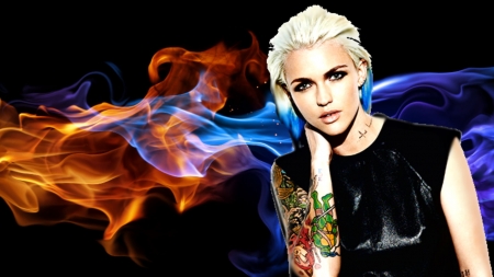 Ruby Rose - actress, ruby rose, singer, dj, model