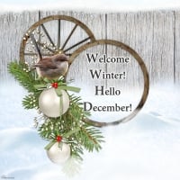 *Welcome Winter*Hello December*