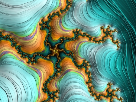 Minty Fields - ultra hd, hd, fractal, fractals, retina