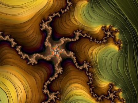 Mossy staircase - retina, fractals, fractal, hd, ultra hd, ipad