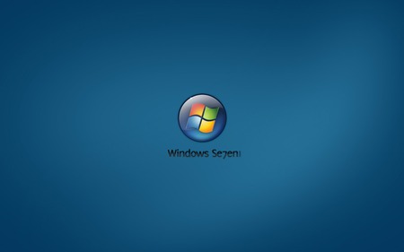 Wallpaper 76 - Windows 7 - microsoft, blue, ball, seven, windows, dark, vista, windows 7, 7