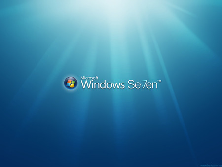 Wallpaper 113 - Windows 7 - windows, seven, light, vista, microsoft, windows 7, ball, shine, white, blue, 7