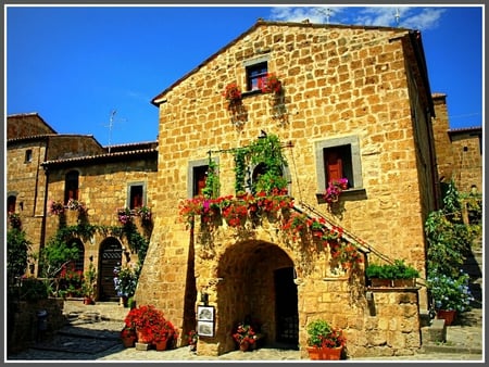 Borgo medievale - medieval, house