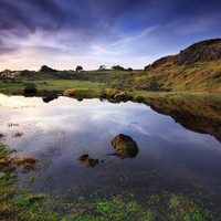 Sunrise at Otuataua Stonefields,Auckland, New Zealand