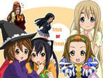 akiyama mio halloween hirasawa yui k on kotobuki tsumugi nakano azusa tainaka ritsu yamanaka sawako jp