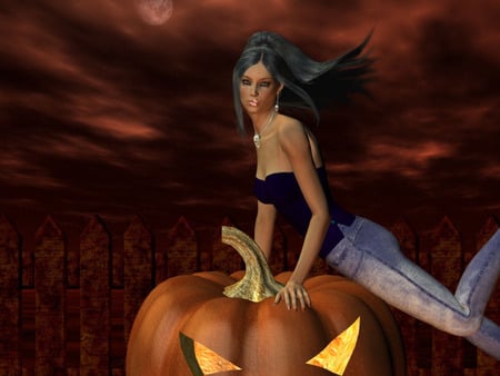 All Hallows Eve - halloween, fantasy