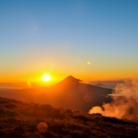 Sunrise over the Mountain