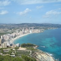 Playa de la Fossa, Calpe, Spain