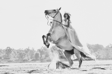 áƒ¦â¤áƒ¦ - love, friends, girl, horse