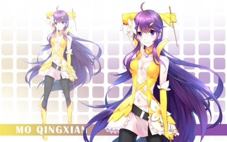 Mo Qingxian - anime, mo qingxian, purple hair, vocaloid