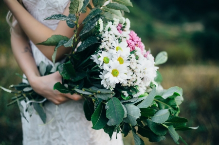 ♥ - abstract, flowers, hands, photography