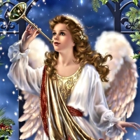 Vintage Christmas Angel