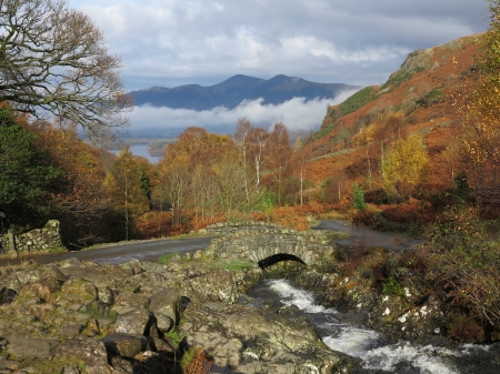 Ashness Bridge above Derwentwater