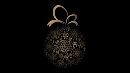 Vector Ornament - abstract, graphics, black background, ornament, vector