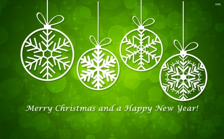 Christmas Decorations - Wallpaper, Decorations, Christmas, Green