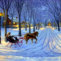 Winter Sleigh Ride