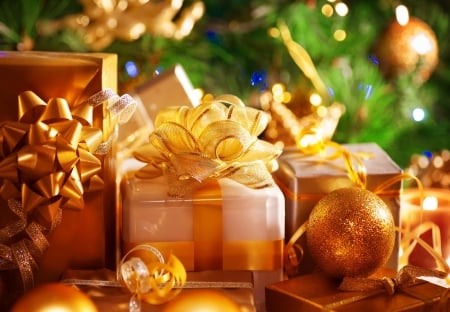 Golden christmas