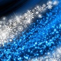 Blue Winter Sparkle