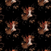 Autumn fairy pattern