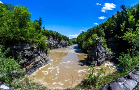 Letchworth Park - fun, river, nature, forest, cool, mountain