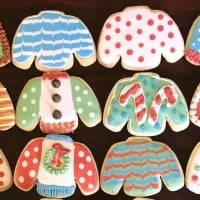 ugly sweater cookies