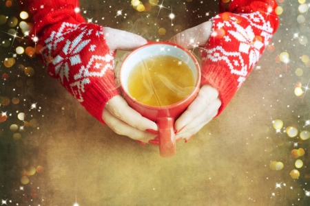 ♥ - abstract, tea, hands, photography