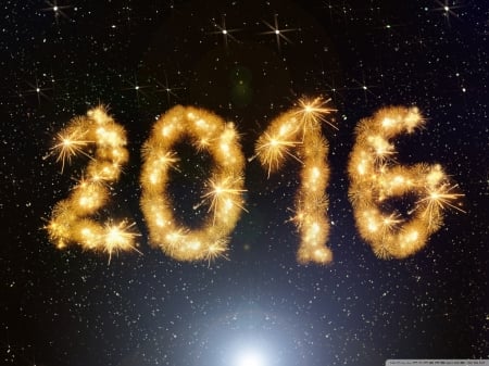 Happy New Year 2016 - new, happy, year, 2016