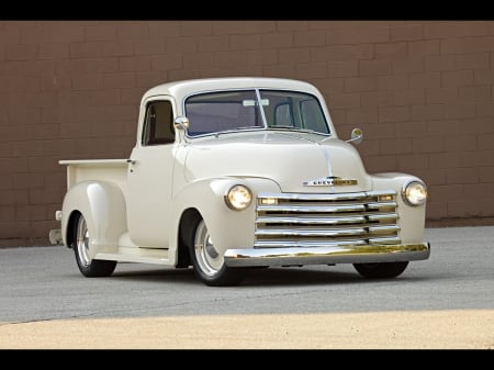 chevrolet pick up truck - white, truck, chevrolet, pick up