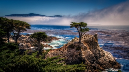 Monterey Bay F1 - scenery, Monterey Bay, beautiful, USA, photography, photo, wide screen, California, waterscape