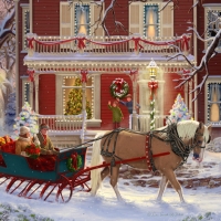 Christmas sleigh