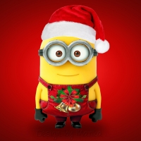 christmas santa minion