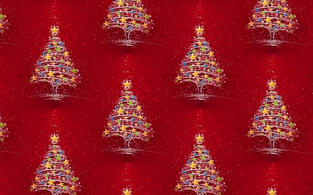 Christmas texture - red, paper, craciun, texture, tree, christmas