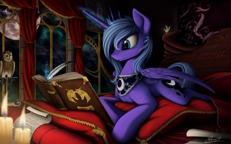 a long time ago - mlp, animals, cute mlp luna, luna