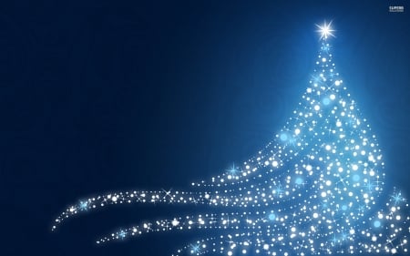 sparkling christmas tree - christmas, sparkling, tree, wallpaper