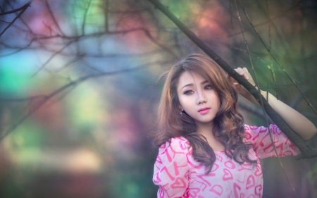 Asian Beauty - blonde, girl, beauty, model