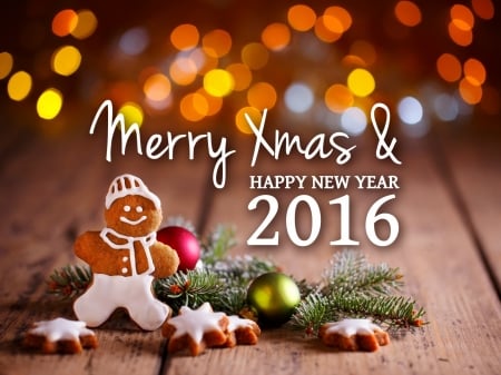 Advance Greetings - happy newyear, 2016, merry Xmas, lights