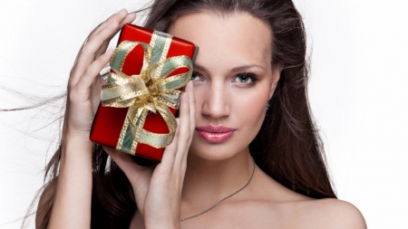 Santa Baby - gift, female, christmas, model