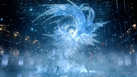 Freeze - lightning returns, lightning, video game, snow villiers, patrons palace, cieth, final fantasy xiii, savior, snow, yusnaan