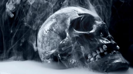 Smoking Skull