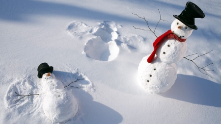 Funny Snowmen