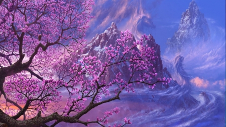 Pink Blossom - spring, seasons, trees, blossom