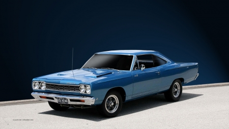 plymouth road runner - plymouth, runner, coupe, road