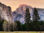 Half Dome sunset