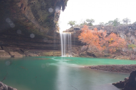 Hamilton Pool - fun, nature, waterfall, lake, cool