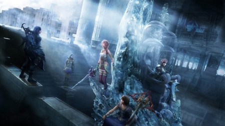 XIII-2 - xiii2, video game, paddra ballad caius, final fantasy, gran pulse, noel kreiss, serah farron, paddra nsu yeul, lightning farron, lcie