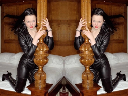 Thora Birch - thora birch, actress, leather, wallpaper, model, thora, suit, birch, 2015