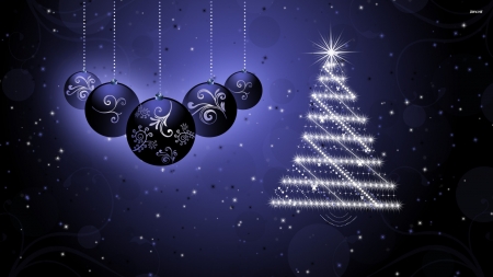 Christmas Decorations - Wallpaper, Tree, Decorations, Christmas