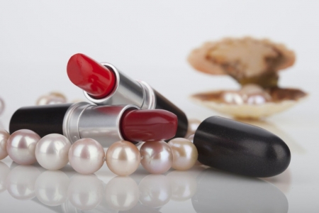 â™¥ - photography, lipstick, pearls, abstract